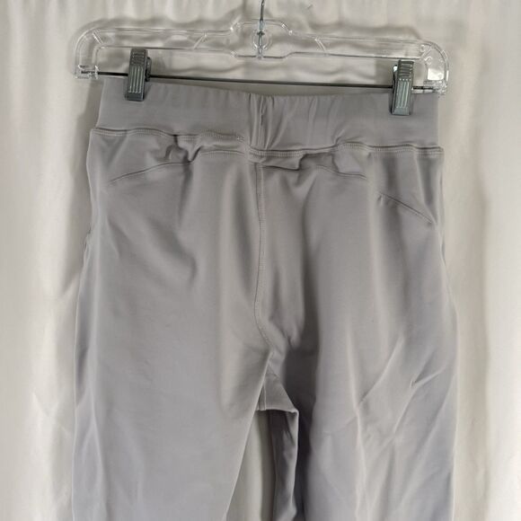Alphalete Joggers Women's Small Solid Grey Pull On Drawstring Pockets - Picture 7 of 8